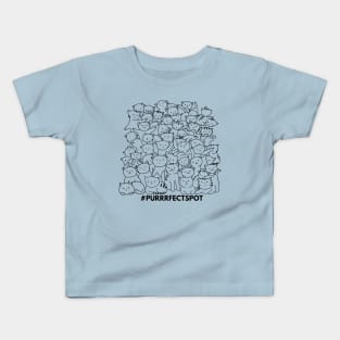 Cat Pile Kids T-Shirt